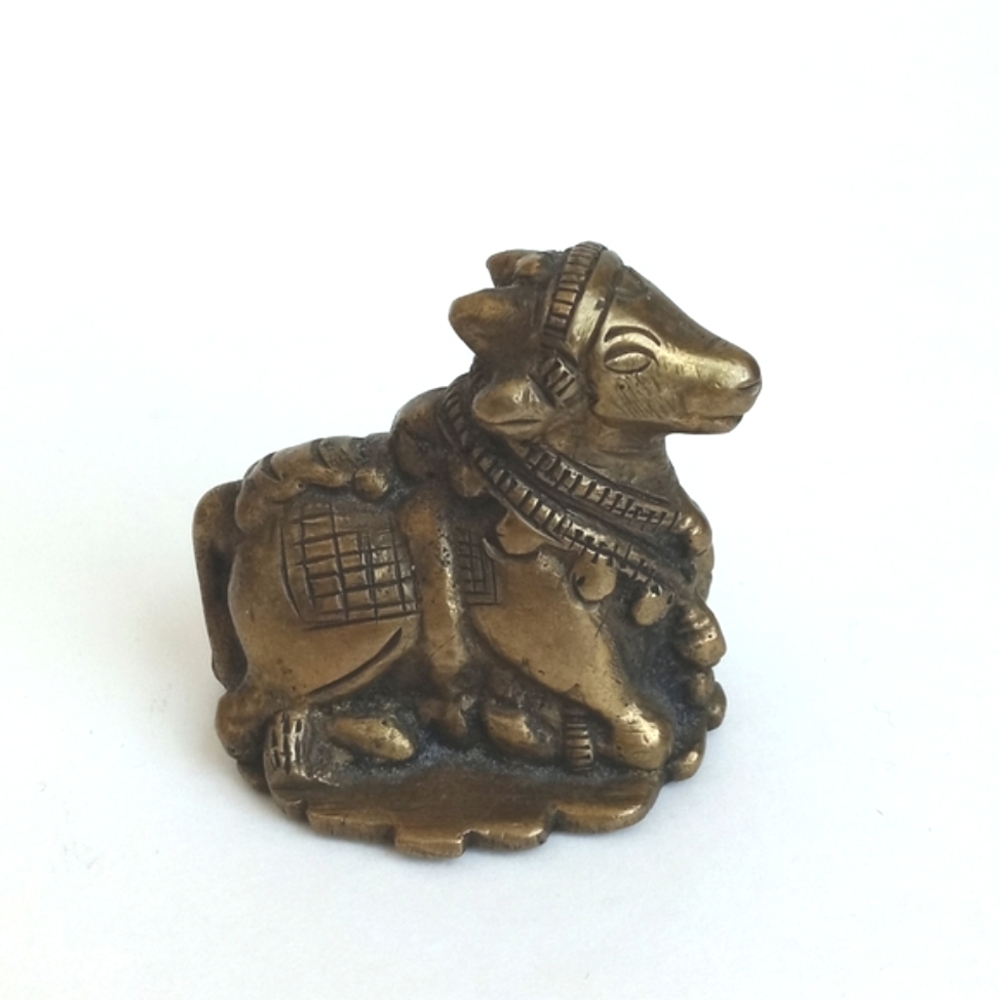 Brass Lamb Solid Brass Antique / Vintage Figurine from India